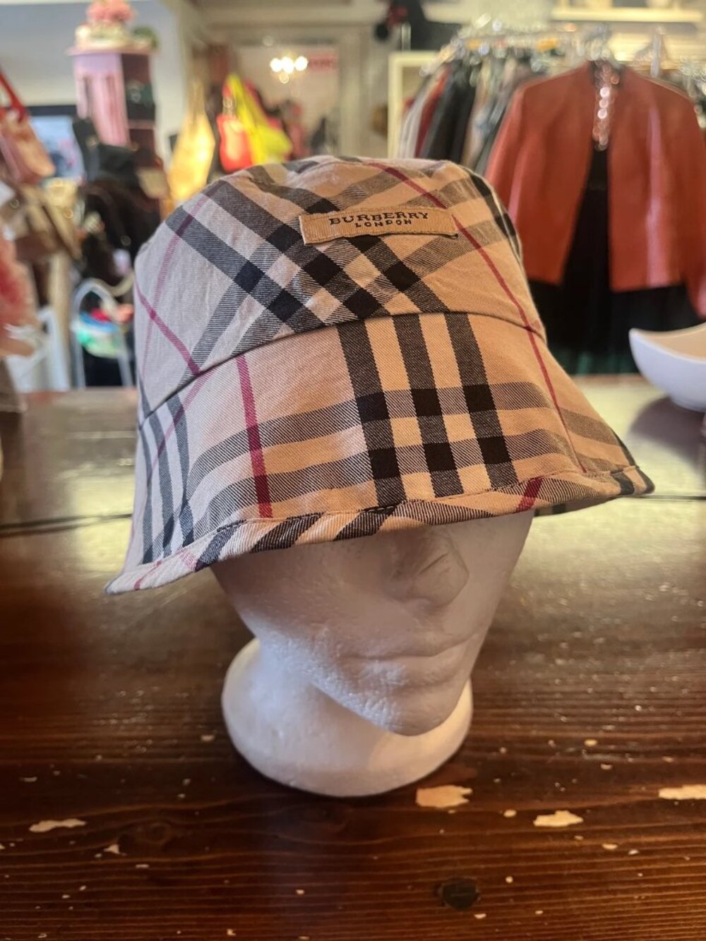 Burberry London Reversible Vintage Children's Bucket Hat